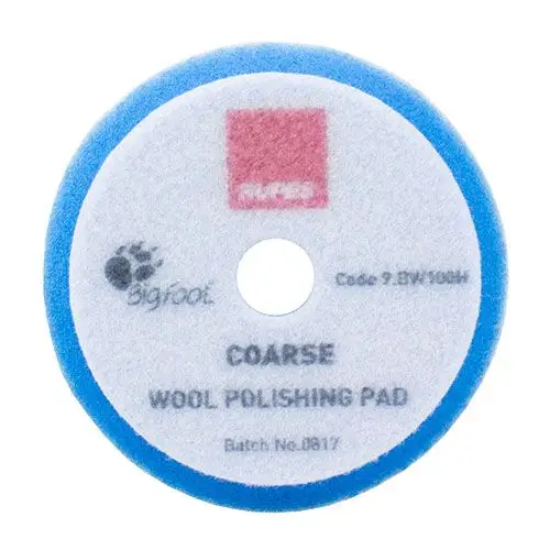 Rupes wol grof polijstpad blauw