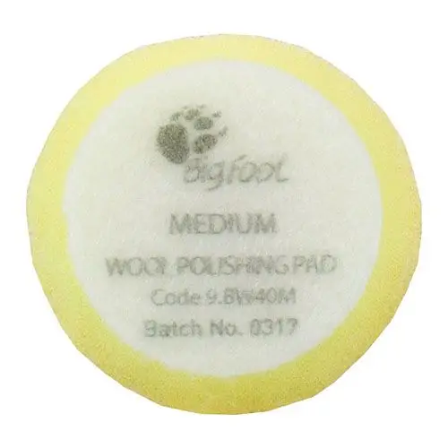 Rupes Yellow Wool Polishing Pad | Medium Wollen Polijstpad