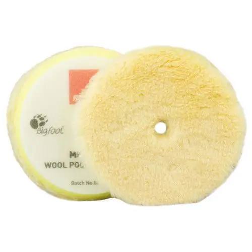 Rupes Yellow Wool Polishing Pad | Medium Wollen Polijstpad Rupes Yellow Wool Polishing Pad | Medium Wollen Polijstpad